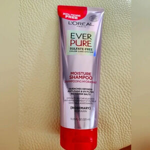 L'oreal Ever Pure Sulfate Free Moisture Shampoo UV Filter  Rosemary 325 ml